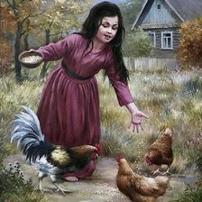 Схема вышивки «ДЕРЕВЕНСКИЙ СЮЖЕТ»