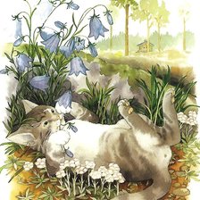 Схема вышивки «акварель»