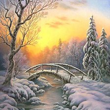 Схема вышивки «картина»