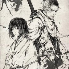 Схема вышивки «Sekiro»