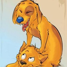 Схема вышивки «КотоПёс»