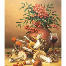 Схема вышивки «Дары осени.»