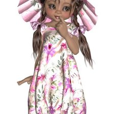 Схема вышивки «ЗАСТЕНЧИВОСТЬ»