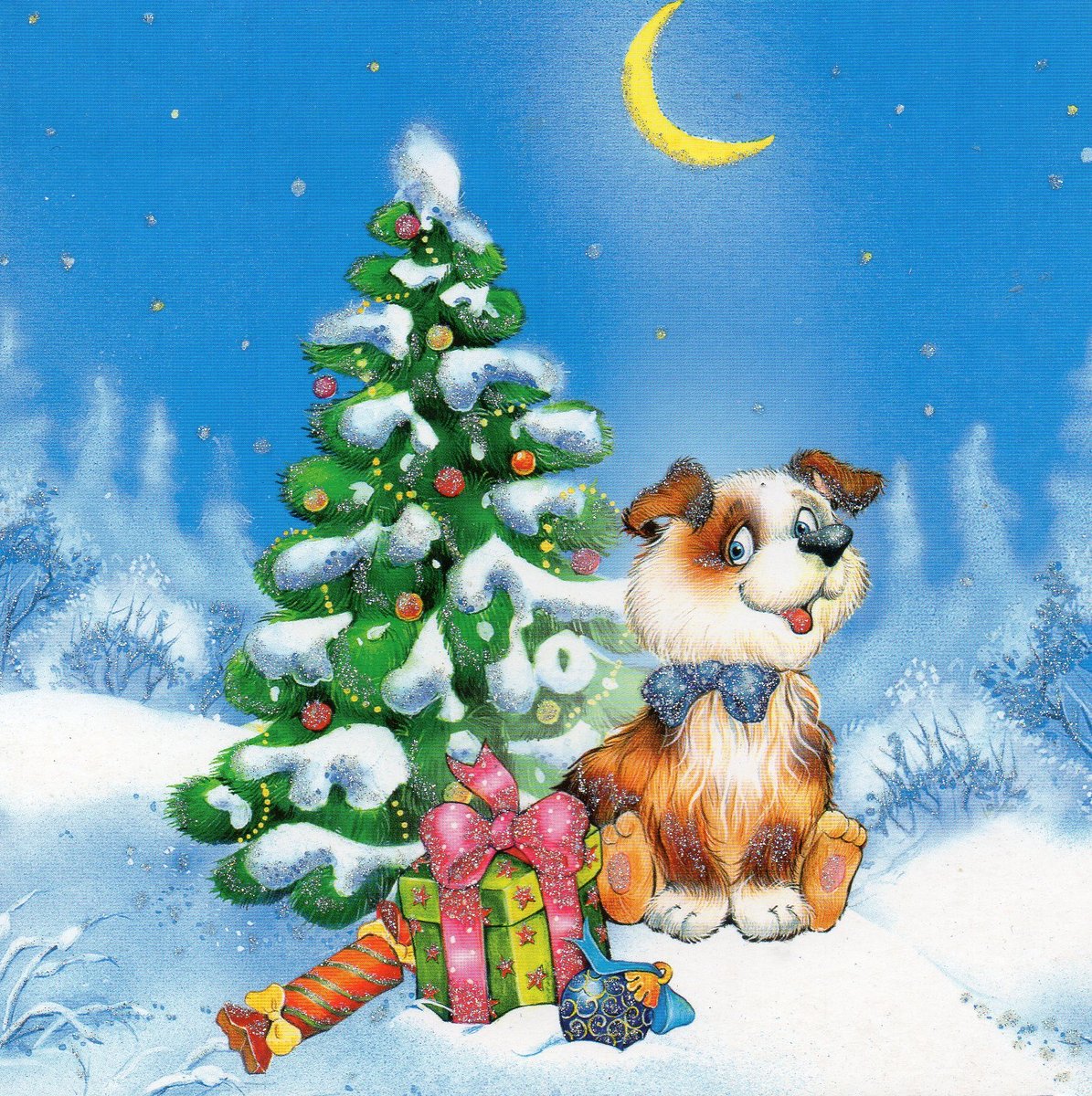 Новогодняя - новый год - оригинал