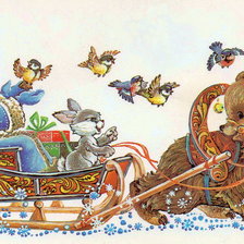 Схема вышивки «Новогодняя»