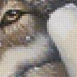 Предпросмотр схемы вышивки «Волки в зимнем лесу.» (№1961871)