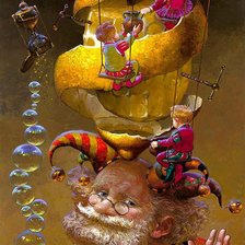 Схема вышивки «Сказочная живопись Виктора Низовцева»