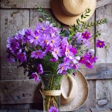 Схема вышивки «цветы»