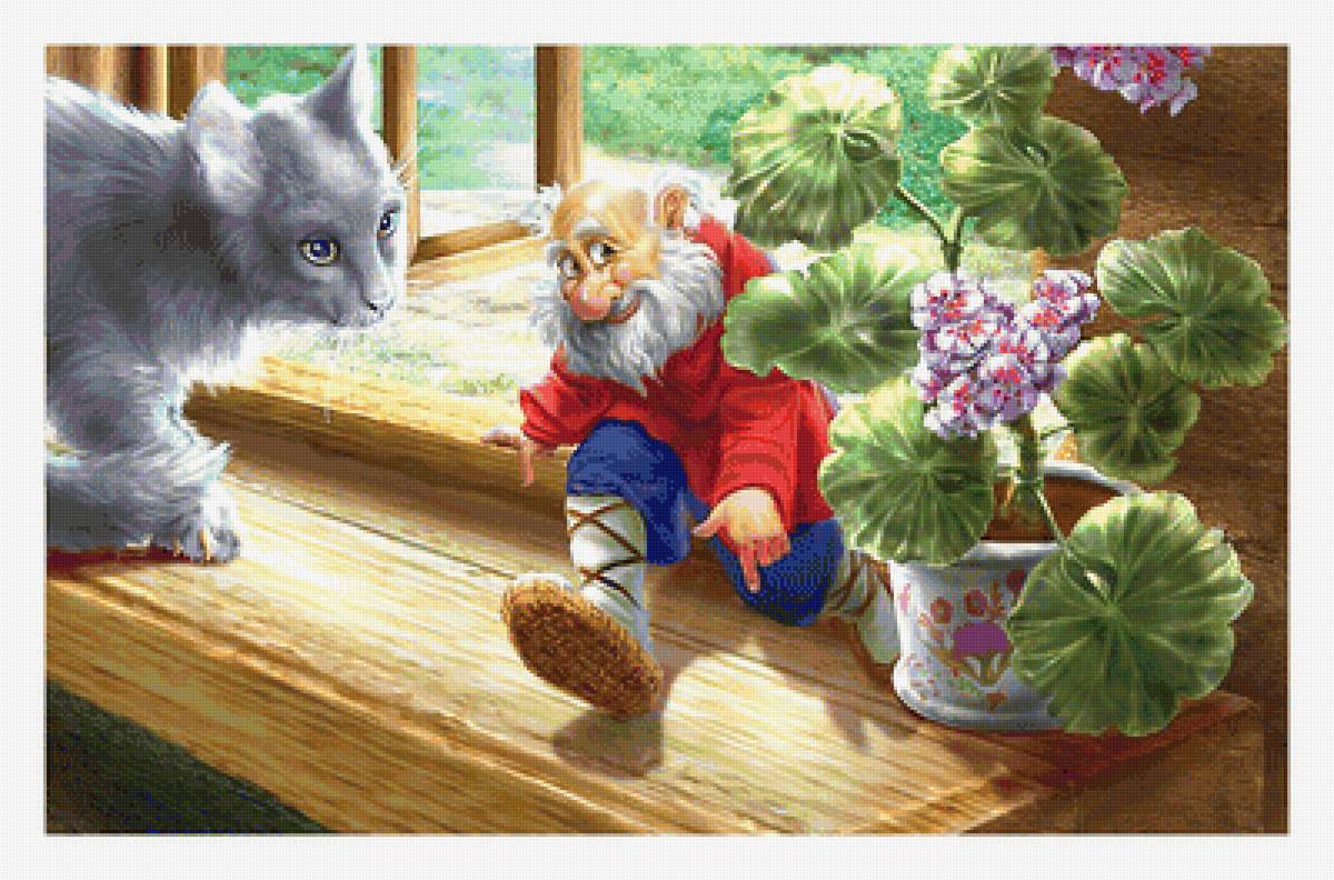 Серия "Сказки, мифы".  Домовушка - мифы, сказка, домовушка - предпросмотр