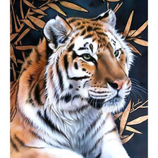 Схема вышивки «Тигр. 290/360, 53/ 66см.»