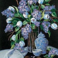 Схема вышивки «букет»