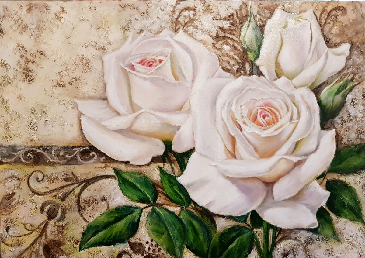 розы - оригинал