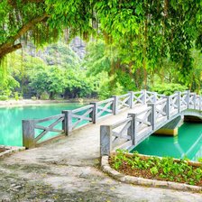 Схема вышивки «мостик»