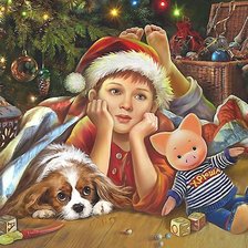 Схема вышивки «Детская»