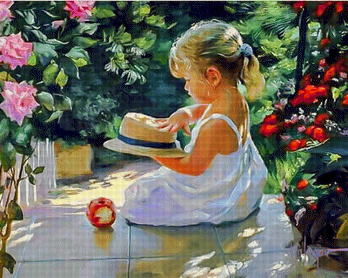 Apple & Hat. - vladimir volegov painter.children. - предпросмотр
