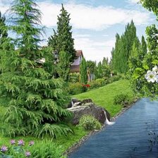 Схема вышивки «Родной край»