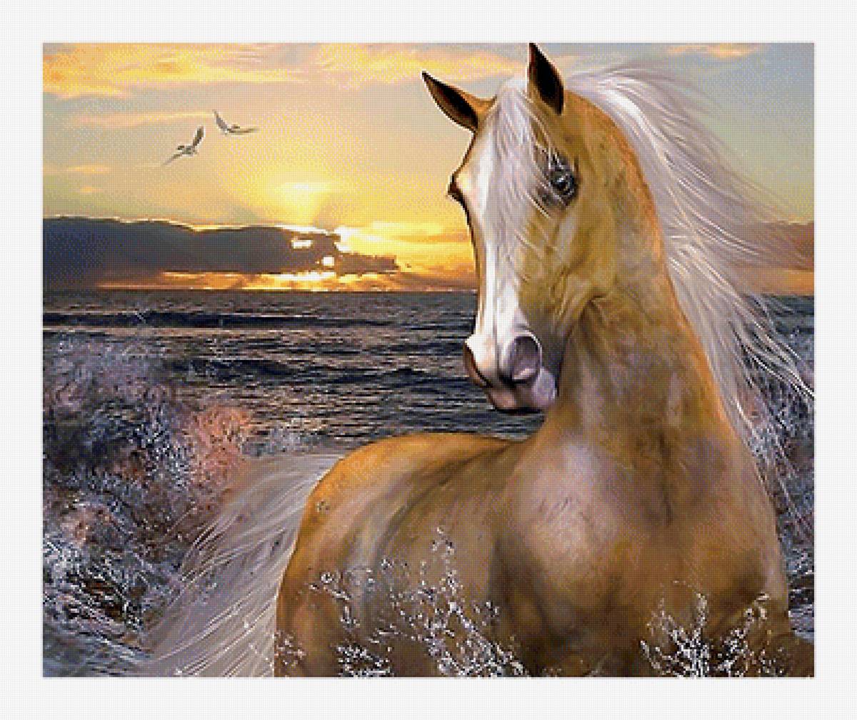 Серия "Кони" - животные, кони - предпросмотр