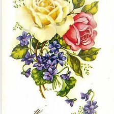 Схема вышивки «kvety»