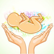 Схема вышивки «Рождение»