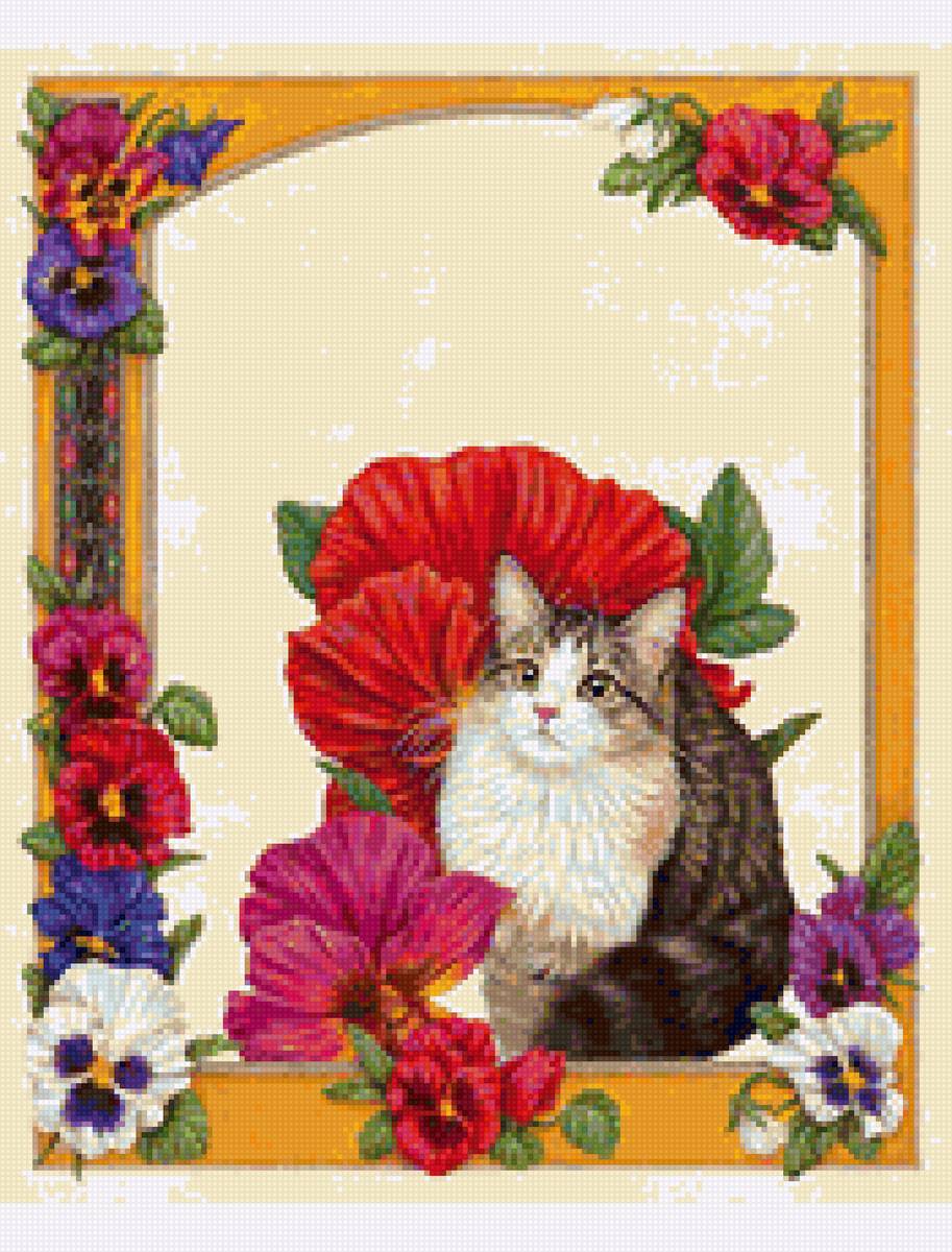 рамка - кошки, рамка - предпросмотр