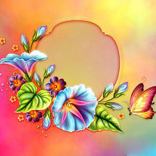 Схема вышивки «рамка»