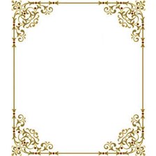 Схема вышивки «рамка»