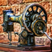 Схема вышивки «машинка»