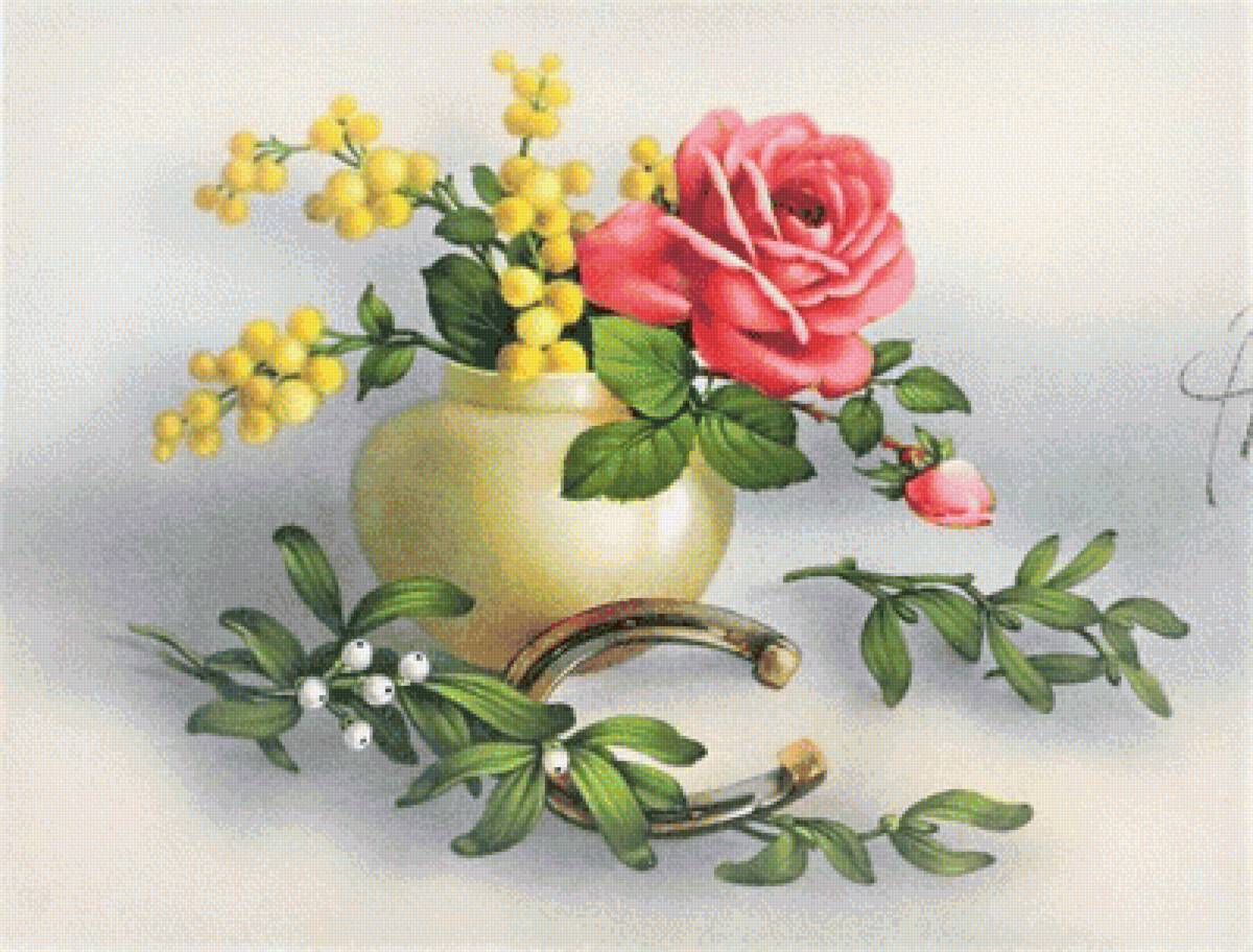 ruža,váza - предпросмотр