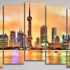 Схема вышивки «город»