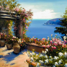 Схема вышивки «Mediterraneo.»