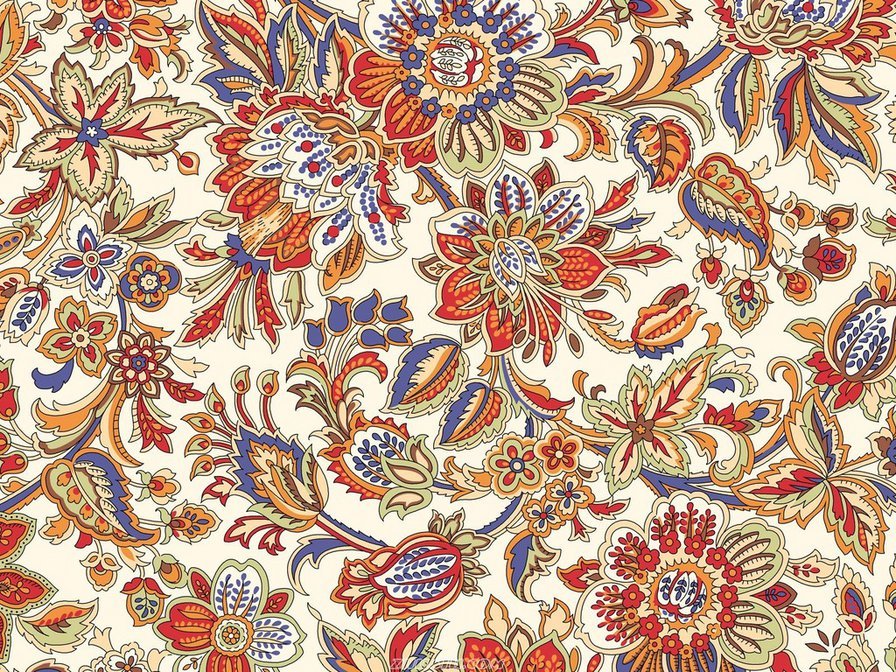 Подушка русский орнамент - оригинал