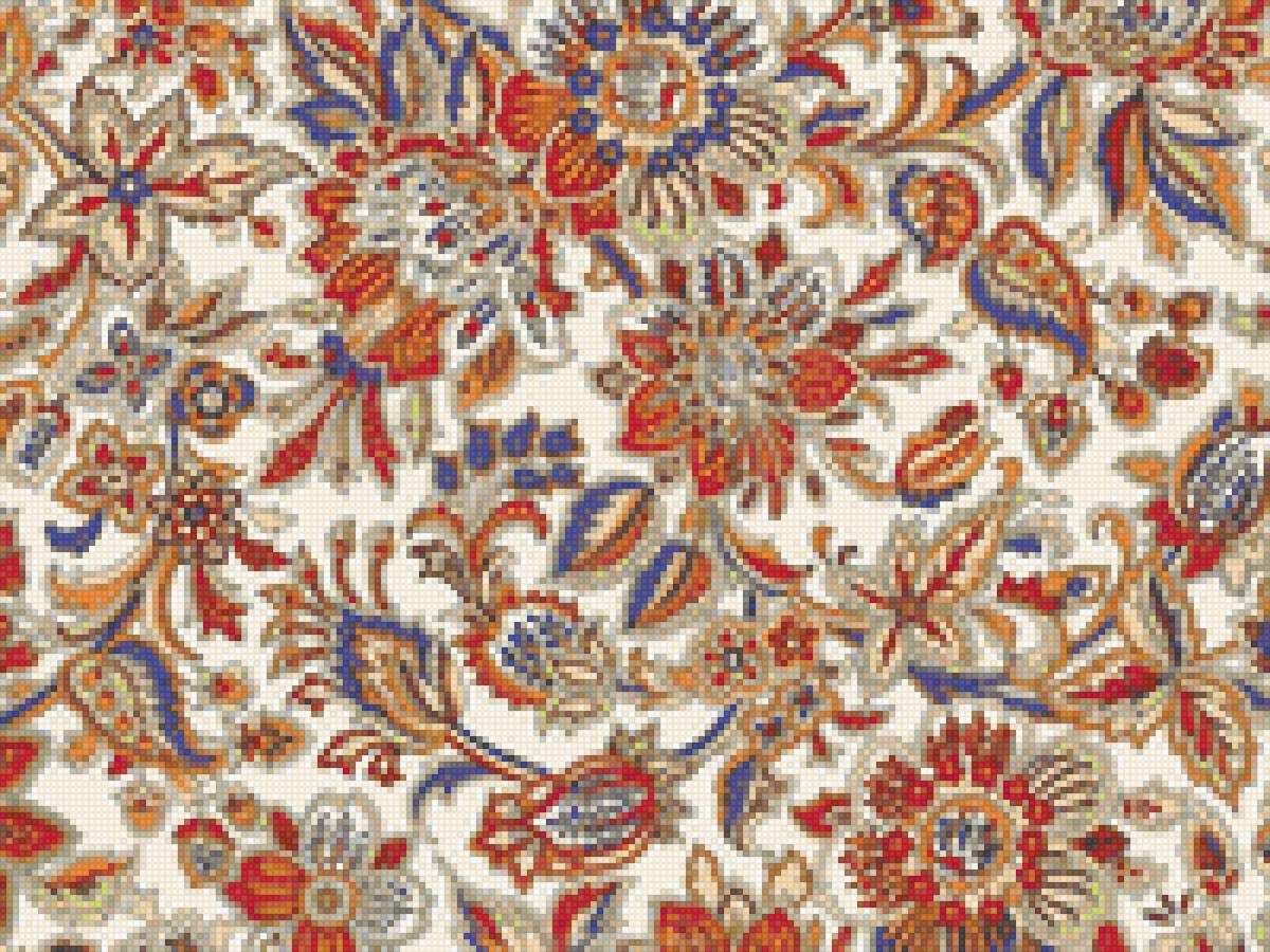 Подушка русский орнамент - предпросмотр