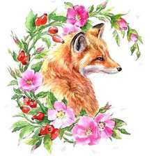 Схема вышивки «акварель»