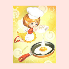 Схема вышивки «Кухонная феечка.3»