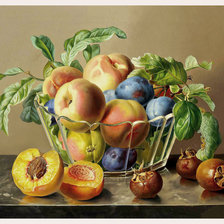 Схема вышивки «Серия "Натюрморты".»