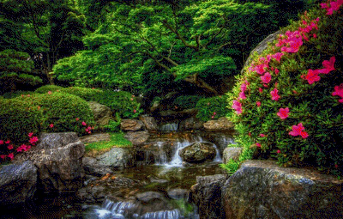 ВОДОПАД - природа, пейзаж, вода - предпросмотр