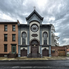 Схема вышивки «синагога»