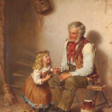 Схема вышивки «Любимый дедуля»