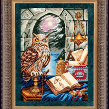 Схема вышивки «магия»