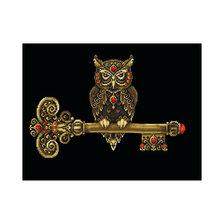 Схема вышивки «сова»