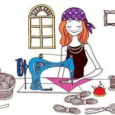 Схема вышивки «Costurera»