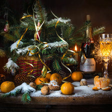 Новогодний натюрморт