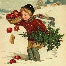 Схема вышивки «Новогодняя»