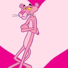 Схема вышивки «Pantera Rosa»