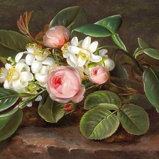 Схема вышивки «Серия "Букет".»