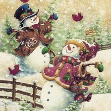 Схема вышивки «Новогодняя»