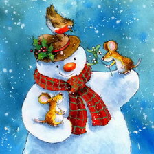 Схема вышивки «Новогодняя»