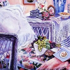 Схема вышивки «домашний уют»