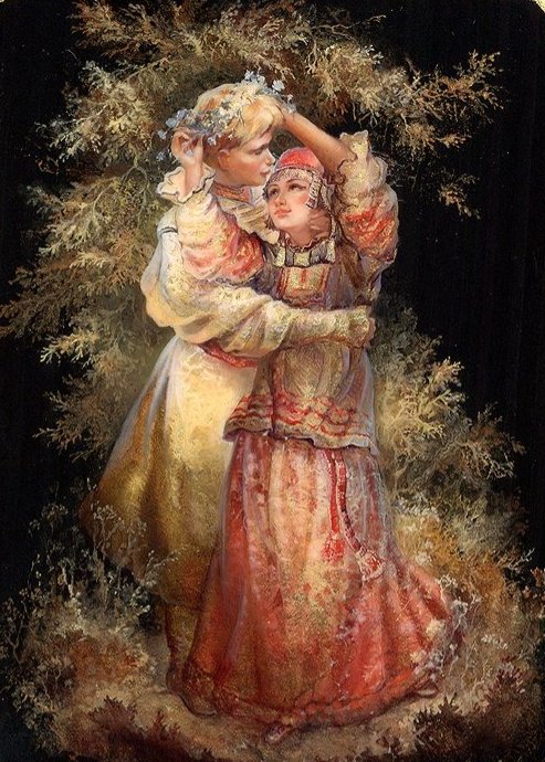 Федоскинские миниатюры - оригинал