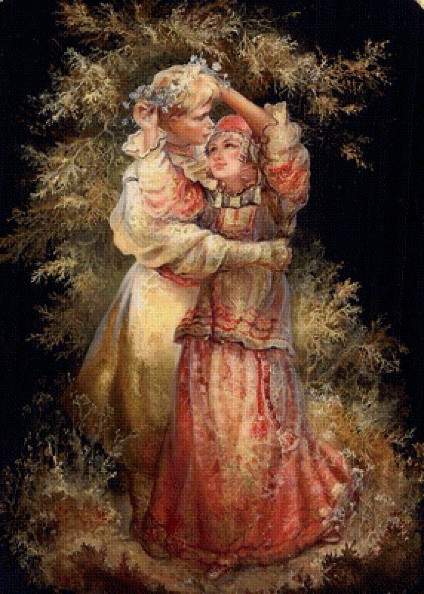 Федоскинские миниатюры - предпросмотр